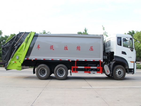 东风天龙 20方压缩垃圾车